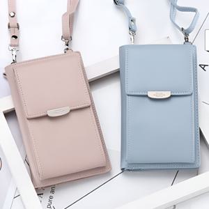 손안의 간편함 폰지갑 크로스백 카드 스마트폰 수납 미니가방SJ-600 하나로 끝 카드현금폰까지 완벽수납