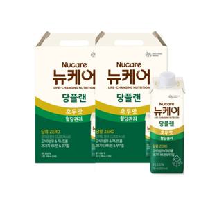 뉴케어 당플랜 호두 200ml x 32팩 당 제로 당뇨 혈당 환자 영양식 임산부 식사
