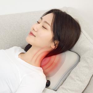 무선 바디케어 마사지기 전신 목 어깨 허리 종아리 온열 휴대용 안마기 쿠션