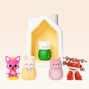 코코지하우스와 핑크퐁과 감정배우기 세트 (하우스+핑크퐁+쥬비+표담이+출동슈퍼윙스 호기)