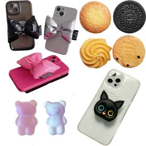 모음 패딩 리본 그립 톡홀더 스마트톡 곰돌이 거울 붕어빵 그립 톡홀더 중학생 초등 크리스마스 단체 선물