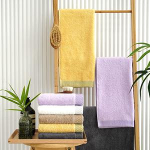 충무타올 체스보드 뱀부 면 호텔수건 170g 타월 10장