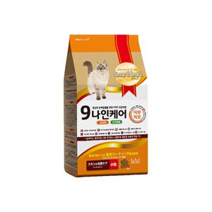 스마트하트골드 고양이 나인케어 피부피모 기능성 홀리스틱 사료 전연령  1.2kg 1개
