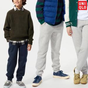 유니클로 키즈 후리스 보아 스웨트 조거 팬츠 밴딩 추리닝 아동 츄리닝 편한 바지 그레이
