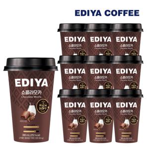 이디야 컵커피 쇼콜라 모카 300ml 10입