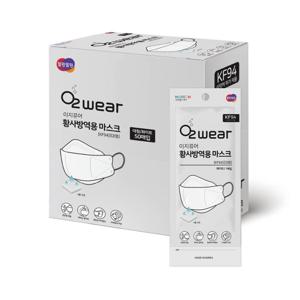 한컴 이지퓨어 마스크 KF94 소형 100매 / 황사방역 유아 어린이 초등 마스크 국내생산