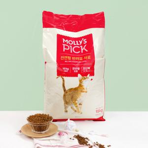 몰리스픽 전연령 반려묘 사료 15kg