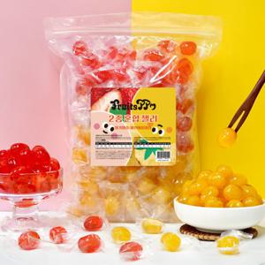 후르츠뽀 까먹는젤리 딸기+파인애플 2종 혼합 1kg