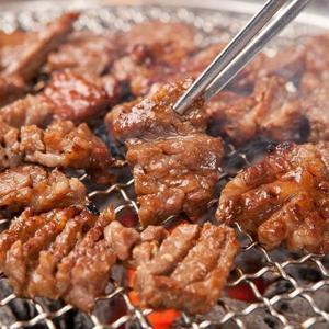 (마포미식로드) 마포장터 수제 돼지갈비맛 왕구이 600g 1팩 목전지 양념 목살