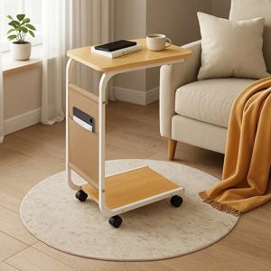 살림살림 트롤리형 이동식 포켓 사이드 협탁 서브 테이블