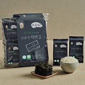 친환경 재래 도시락김 4.5g 24봉/국내산/유기농김