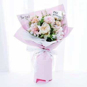 어린이집 유치원 초등학교 어린이 졸업 입학 꽃 졸업식 입학식 미니 조화 꽃다발 졸업선물 학예회 재롱잔치