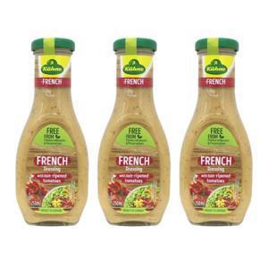 퀴네 프렌치 샐러드 드레싱 250ml 3병 (소비기한 2026.04.09) 임박 특가