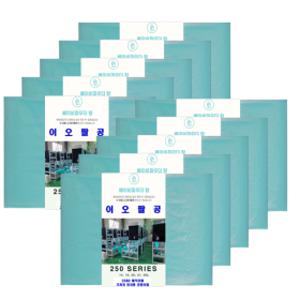 (3일만 리필1매 추가증정)대륜이앤티  250시리즈 매직캔 리필봉투 호환 향균 베이비파우더향 10개