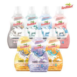 레드루트 유아 아기 세탁세제/섬유유연제 1000ml 3개 (머스크/스위트/바닐라/무향 선택) 공식인증 판매점