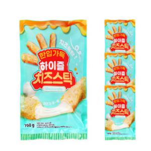 하이즐 치즈스틱 750g /냉동 한박스 750g(25g x 30ea) x 3ea