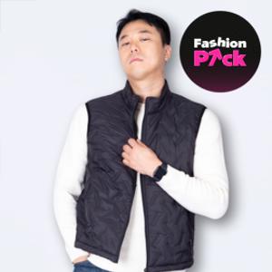 (패션픽)macci(마찌) 히트포뮬러 남녀공용 무봉제 집업 경량 패딩조끼 (정품)