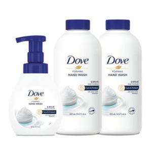 도브 포밍 핸드워시 딥너리싱 본품 240ml 1개 + 리필 430ml 2개
