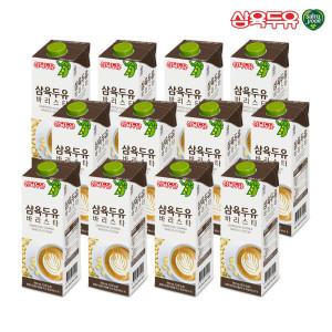 삼육두유 바리스타 두유 950ml 12팩 소이라떼 라떼 멸균우유 카페두유 홈카페 콩국 콩국 라떼용 저당 두유