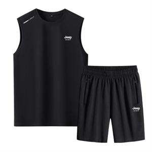 지프스피릿 JEEP SPIRIT 1+1 남녀공용 기능성 트레이닝 세트 티셔츠 2507