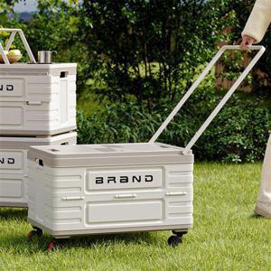 포시즌 접이식 폴딩카트 캠핑 쇼핑 장바구니캐리어 트렁크정리