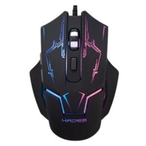 하데스 게이밍 마우스 3000FPS+무게추+LED일루+2400dpi GMSC-15 유선 게임 공학 게임용
