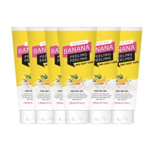 바나나 필링필링 각질제거제 필링젤 바디스크럽 6개