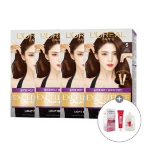 로레알파리 2+2 엑셀랑스 듀오크림 염색약 9종 중 택 (+증정 헤어마스크 세트)