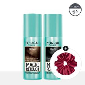 (로레알파리)로레알파리 매직 리터치 새치 커버 스프레이 75ml 2개 증정스크런치(랜덤)