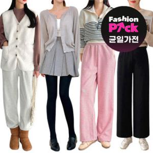 (패션픽)(20+4%) 겨울BEST 균일가 4900원~기모팬츠/와이드/트레이닝바지/빅사이즈5XL/레깅스/여성/미시의류