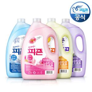 섬유유연제 피죤 3100ml x4개(핑크/옐로/블루/바이올렛)