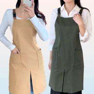 드로우데이즈 고급 클립형 방수 앞치마 카페 바리스타용 주방 예쁜 앞치마  시즌특가 무료배송
