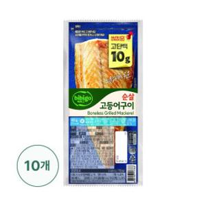 비비고 순살고등어구이 60G 10팩