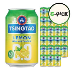(단하루특가) 칭따오 0.0 논알콜릭 레몬 330ml 24캔 / 논알콜 맥주 No.1 / 소비기한 26.04.24 특가