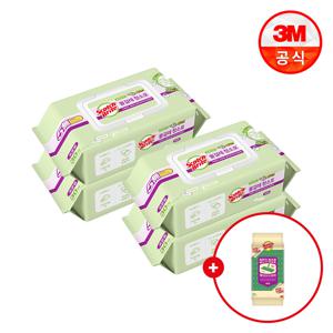 3M표준형 베이직 물걸레청소포 더블액션30매X4팩+ PET 정전기 청소포 24매 증정
