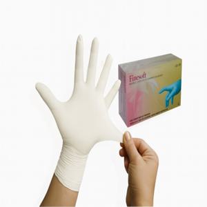 무분말 니트릴장갑(1팩 100장) 블루 화이트 ALL SIZE 니트릴장갑 화이트 블루 질기고 튼튼한 고탄력 장갑