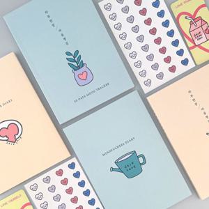 웰리너리 하루한장 마음챙김 일기장 마음 치유 감정 다이어리 감사일기 위클래스