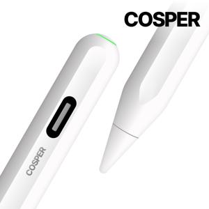 코스퍼 애플펜슬 1세대 2세대 스마트펜슬 호환 CS766 유선 무선충천 스마트펜 아이패드 스타일러스 터치 펜