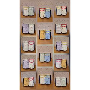 (쇼콜라)(신세계강남점)크리스마스선물 아기내의 1+1세트 14종택1 (TTOWOW519T-8SETA)