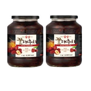 꽃샘 꿀대추차 2kg 과일 액상차 액상청
