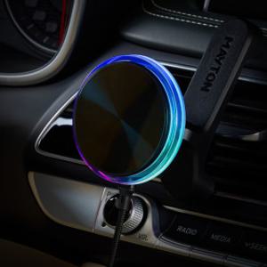 메이튼 맥세이프 차량용 핸드폰 거치대 고속 무선 충전 자석 고충 i
