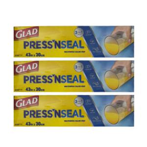 글래드 매직랩 3개 프레스앤씰 점보형 30cm X 43.4m 비닐랩 코스트코 주방랩