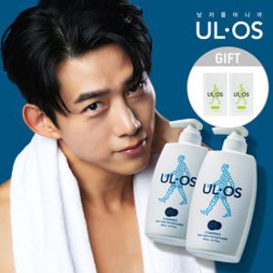 우르오스 스킨바디 올인원 바디페이스 바디클렌저 바디워시 500ml x 2  + 스킨 밀크 2ml 샤쉐 2개 증정