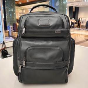 투미 알파3 남성 가죽 노트북 백팩 1173431041
