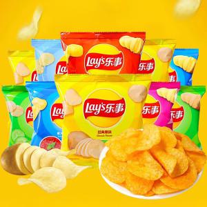 60봉혼합세트 Lays 레이즈 미니 감자칩 맛별 골고루 혼합팩/개별팩 수입 스낵 대용량 골라담기