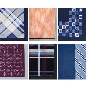 실속형 6장 1세트 마리끌레르 케릭터 신사용  남자 면 손수건