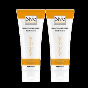 모로칸 아르간 헤어마스크팩 200ml 2개 극손상 헤어케어 트리트먼트 1+1 프리미엄 셀프헤어클리닉