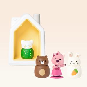 코코지 하우스와 뽀로로 친구 루피와 신나는 동요 세트 (하우스+루피+토빗+고미)