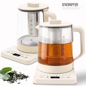 1.8L 대용량 온도조절 유리 보온 티포트 분유포트 SUS304 스텐 전기 멀티 무선 커피 포트 주전자 1800SJ