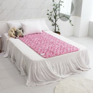 홈스타의료기 EMF인증 전기요 핑크 중 100x183 워셔블 전기매트 국내생산 안심 캠핑매트 전자파차단